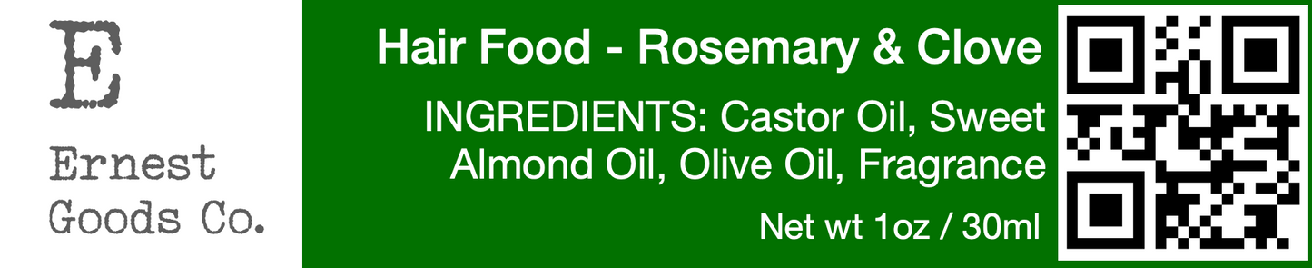 Rosemary & Clove Hair Food