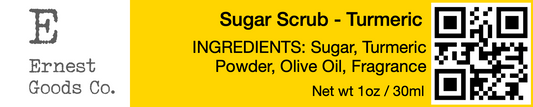 Turmeric Sugar Scrub