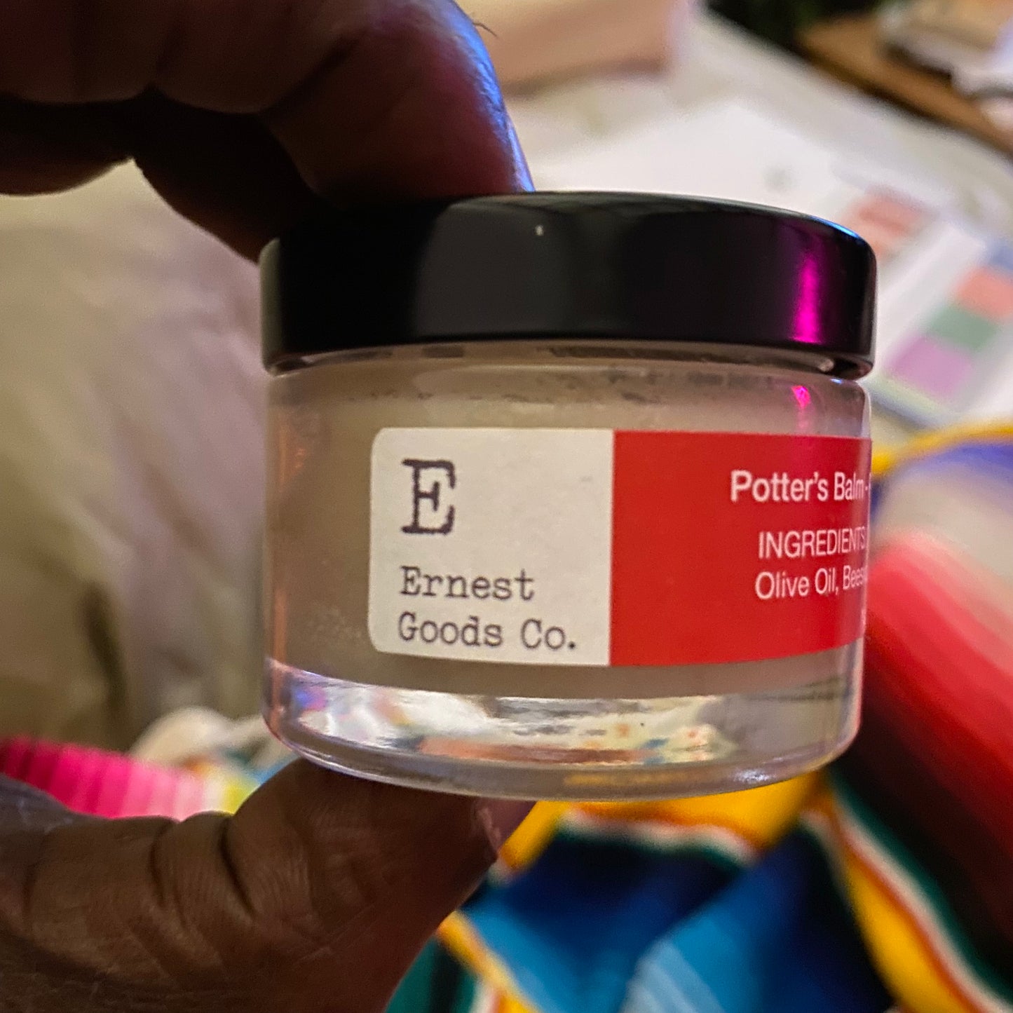 Peppermint Potter’s Balm