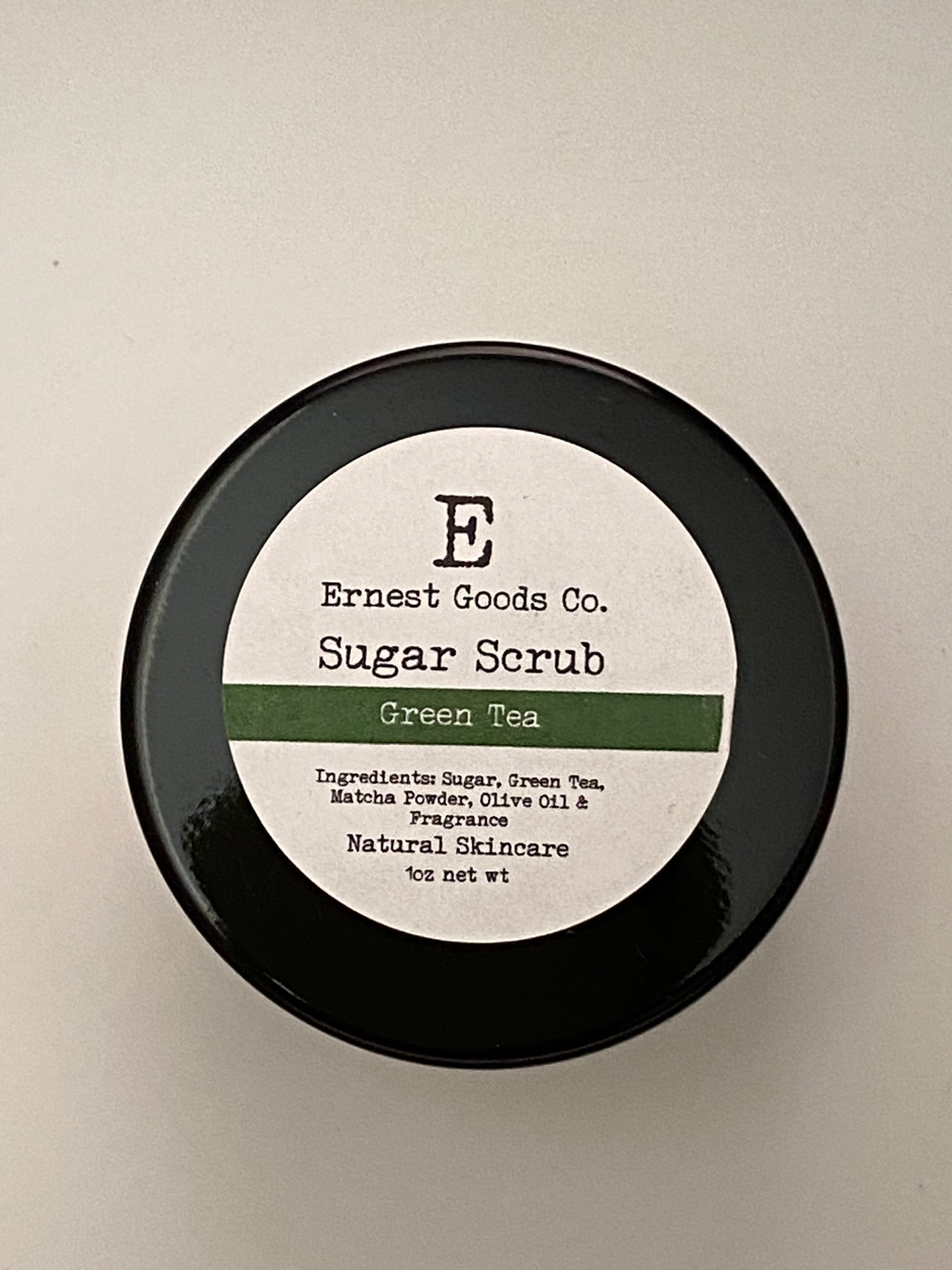 Green Tea Sugar Scrub