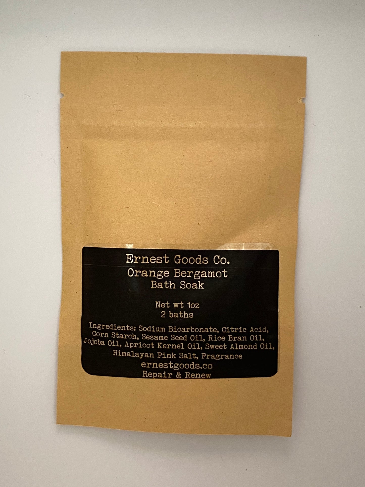 Orange Bergamot Bath Soak