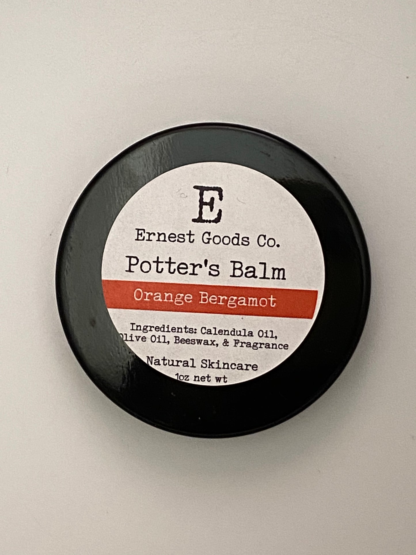 Orange Bergamot Potter’s Balm