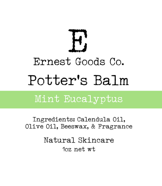 Mint Eucalyptus Potter’s Balm