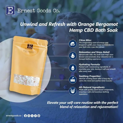 Orange Bergamot Bath Soak