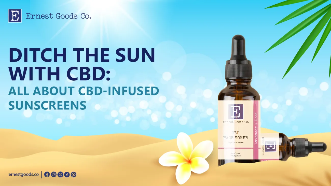 Ditch The Sun With CBD: All About CBD-Infused Sunscreens